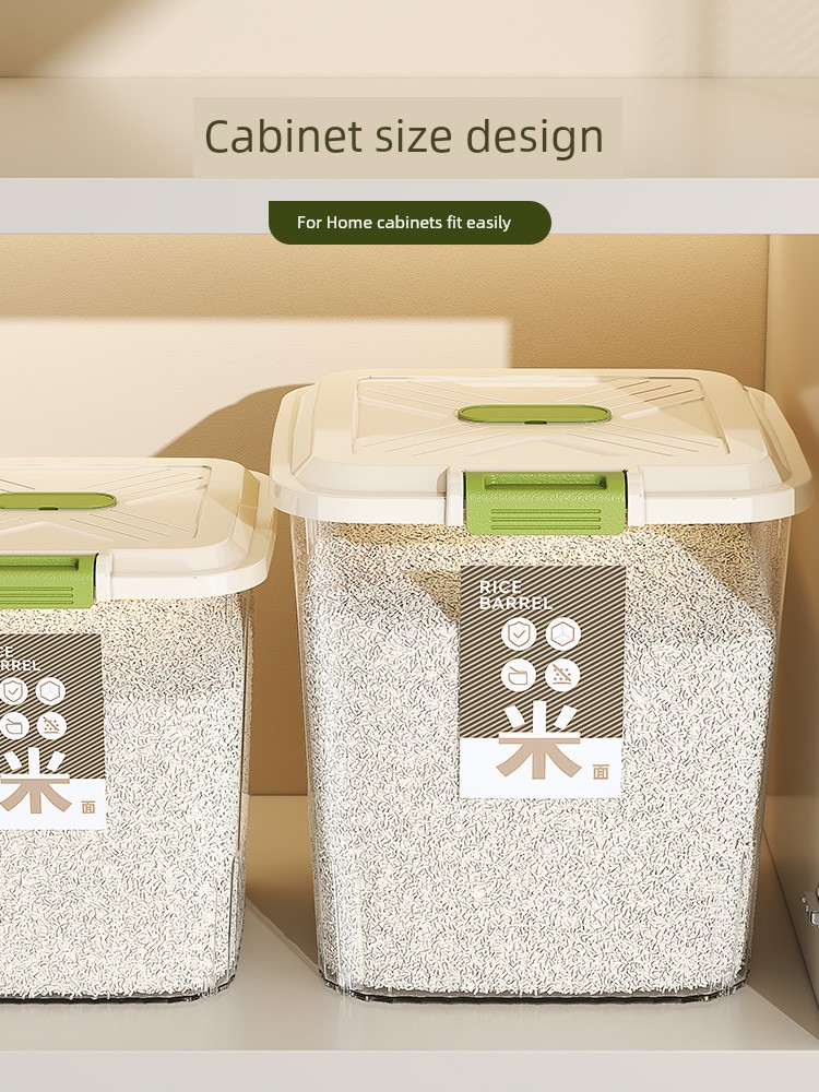 New Arrival 25.00kg Food Grade Moisture-Proof Large Capacity Rice Bucket