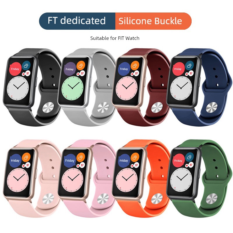 Huawei Elegant Light Fluororubber Smart Watch