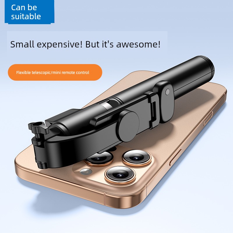 Suitable Selfie Stick 2024 New Arrival Mobile Phone Neutral Travel Portable and Versatile Bluetooth 360 Degrees Rotate Bracket