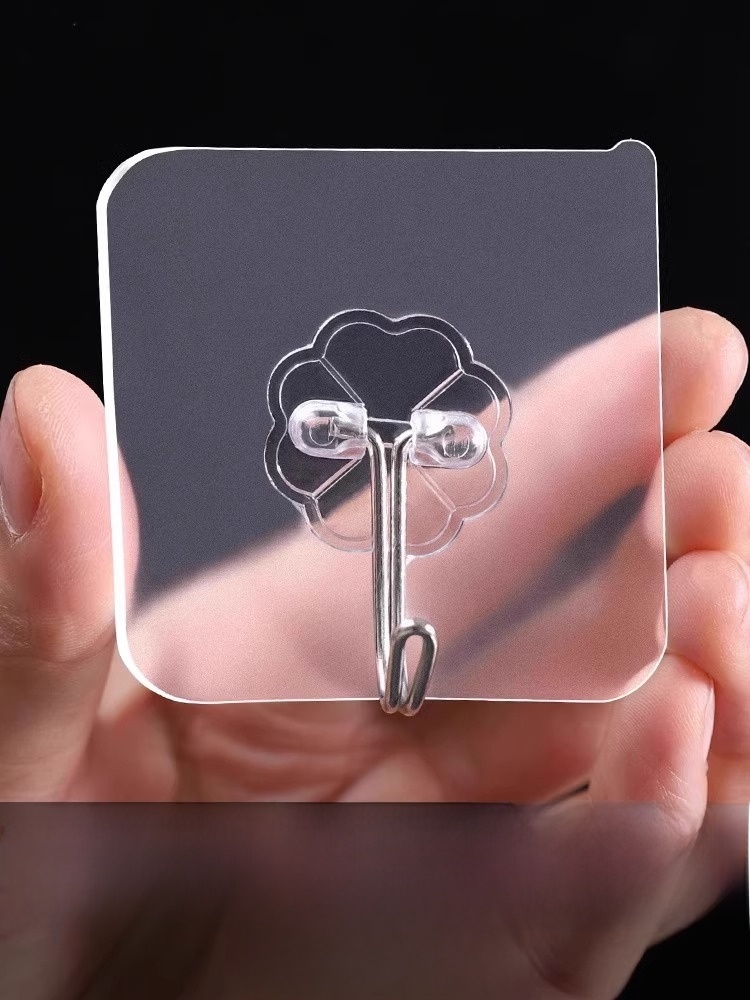 Viscose Wall Sticker Load-Bearing Transparent Non-Marking Hook