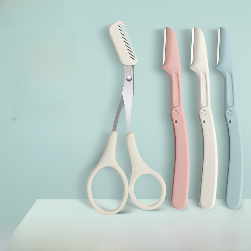 Folding Women's Beauty Eye Scratch Prevention Eye-Brow Knife
