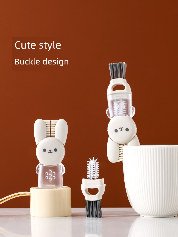 Fasola Four-in-One Warm-Keeping Water Cup Gap Baby Bottle Brush