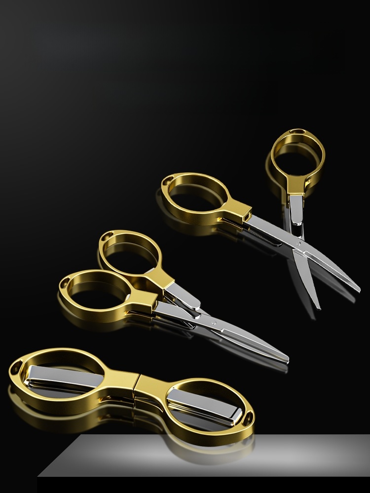 Foldable Fishing Box PE Wire Sharp Stainless Steel Scissors