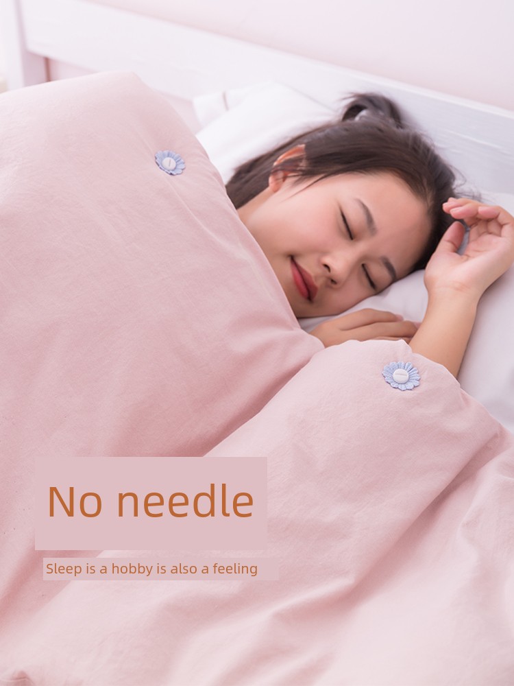 Quilt Holder Safety Invisible Quilt Quilt Cover Gadget Quilt Bed Sheets Non Slip Quilt Cover Anti-Run Needle-Free Fixed Buckle