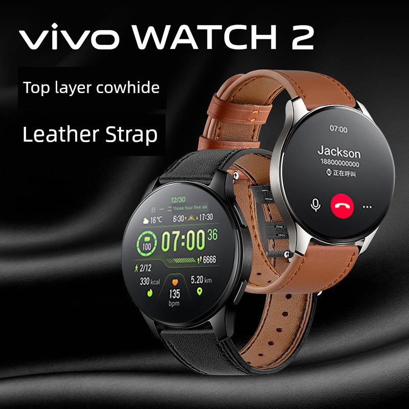 Applicable Vivowatch2 Strap Vivo Watch Strap Vivo Watch2 Watch Band 42mm Wrist Strap Iqoowatch2 Replacement Strap Silicone Metal Milanis Leather Accessories