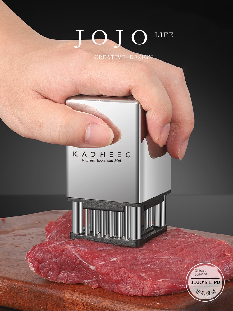 Jojo's L. Pd. Kacheeg. Tool Double-Sided Meat Cutter Kitchen Meat Hammer Tenderizer | Fighting