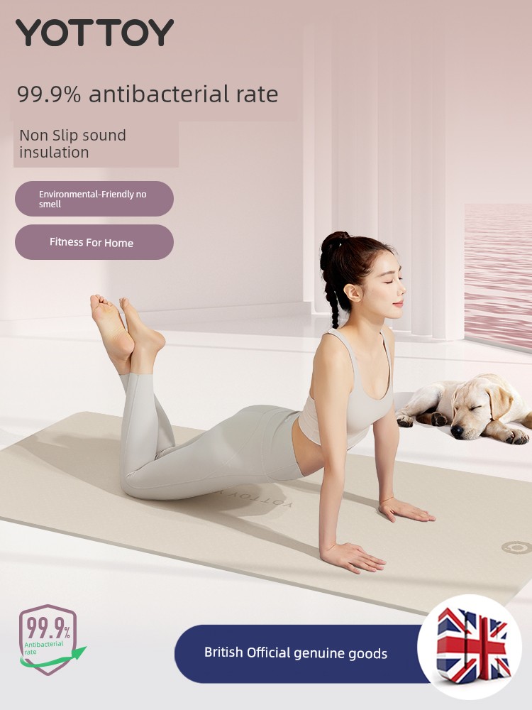 Yoga Mat Gymnastic Mat For Home 2024 New Arrival Professional Non Slip Widen plus Size Shock Absorption Silent Thickening Female Dance Mat