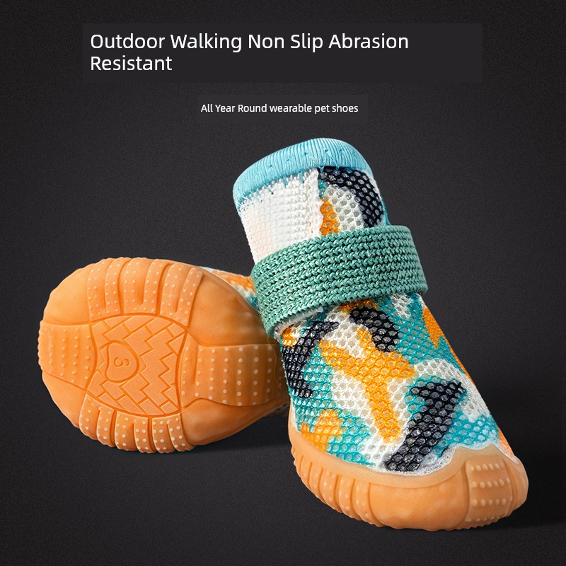 Dog Shoes Autumn and Winter Small Size Dogs Anti-Dirty Go out Booties No Feet off Teddy Bichon Pet Shoe Cover Waterproof Shoes