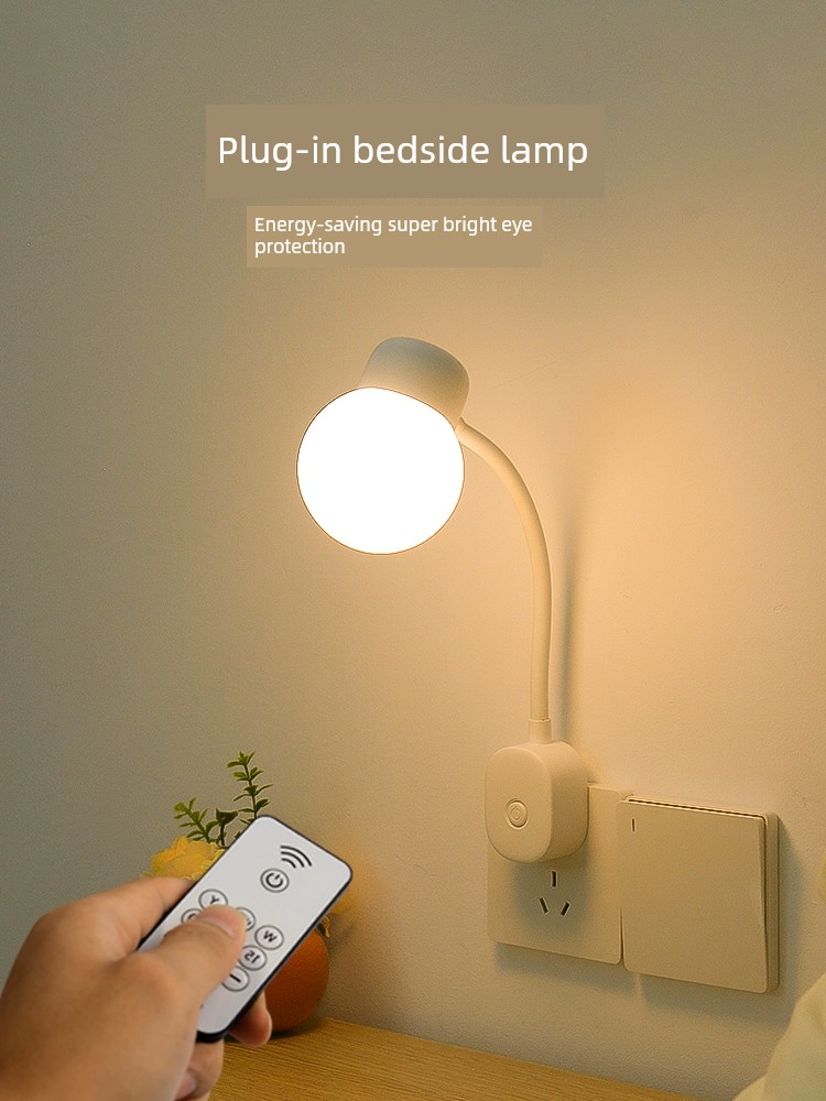 Baby Feeding Socket Dimmable Energy Saving Small Night Lamp