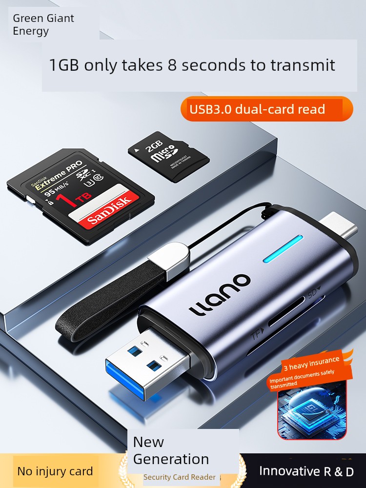 Llano-in-One SLR Universal U Disk Card Reader