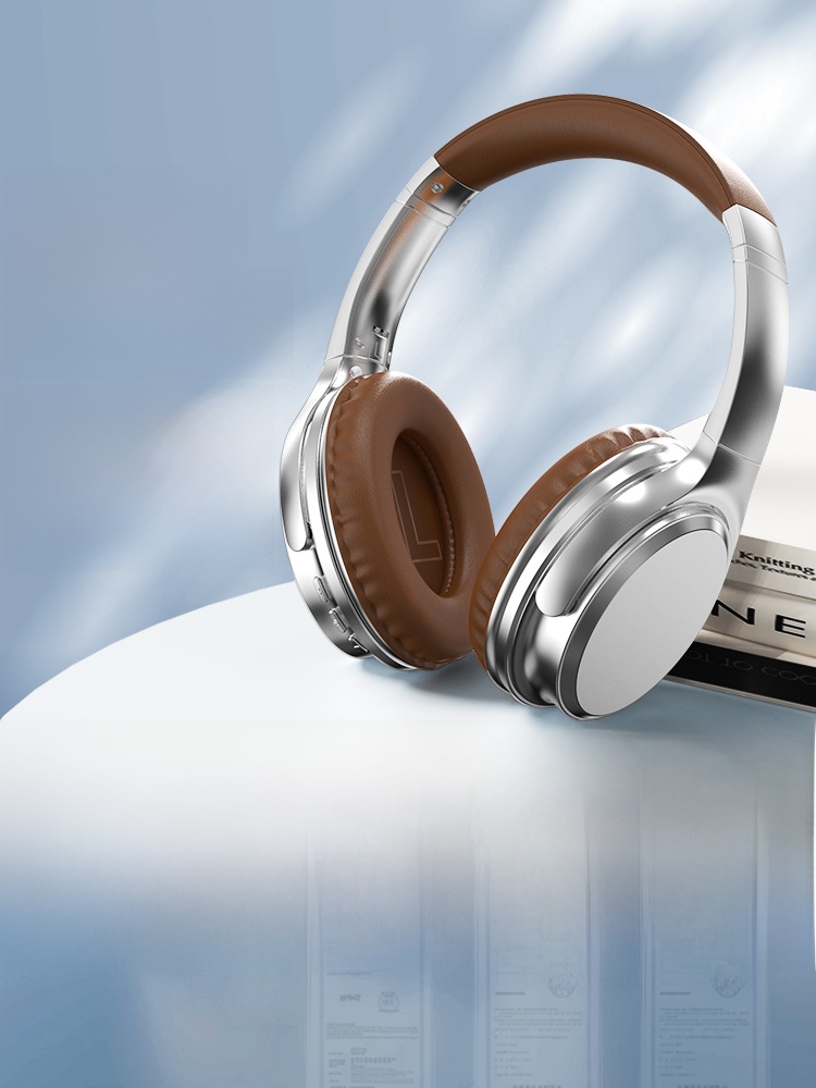 Headset Noise Reduction Bluetooth Wireless 2024 New Arrival Noise Reduction Headset Mobile Phone Computer Retro Sports American Style