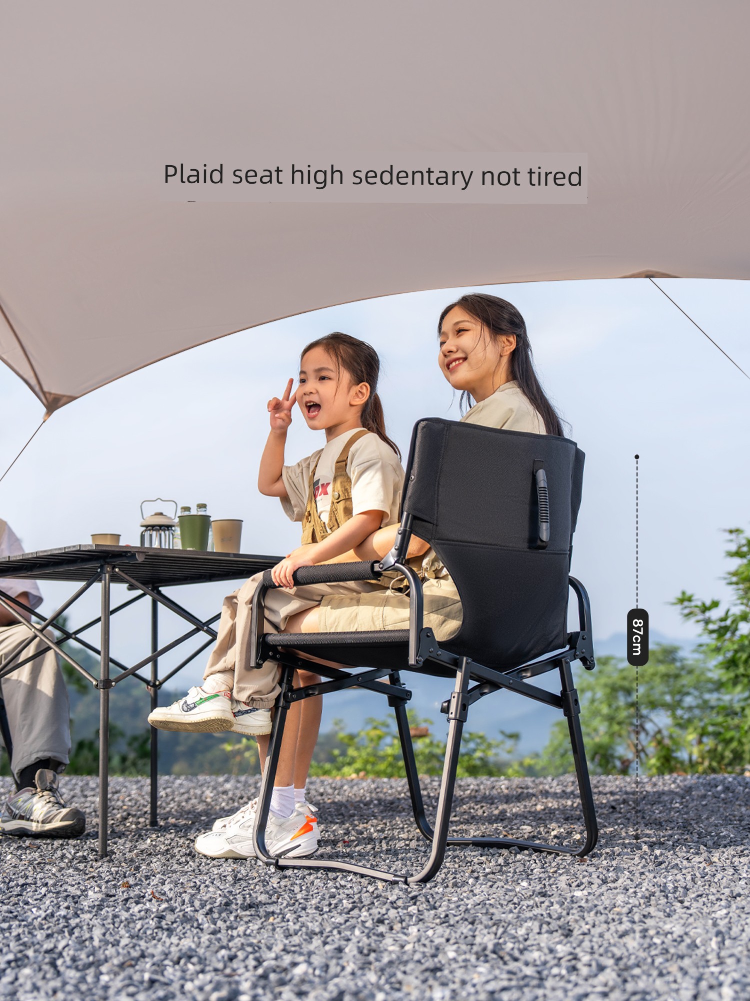 Primitive Man Outdoor Camping Foldable Chair Portable Aluminum Alloy Director Chair Beach Chair Camping Sketch Armchair