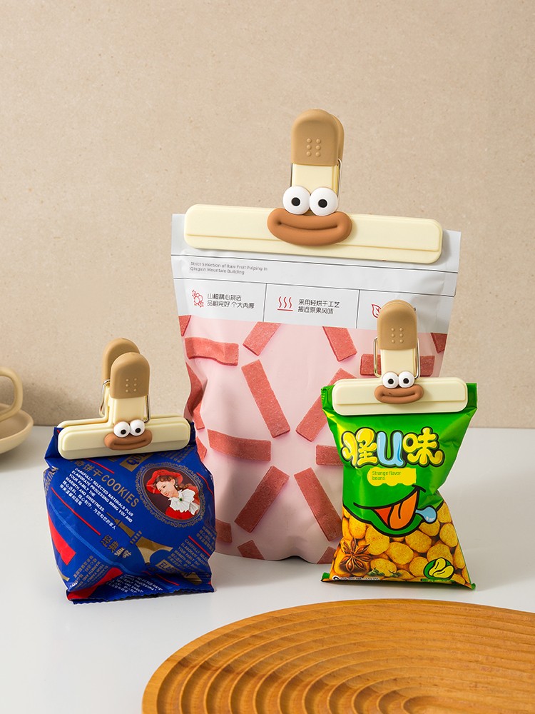 Food Seal Clip Sealing Clip Moisture-Proof Snacks Little Clip For Home Food Freshness Protection Package Milk Powder Tea Fantastic Sealing Tool