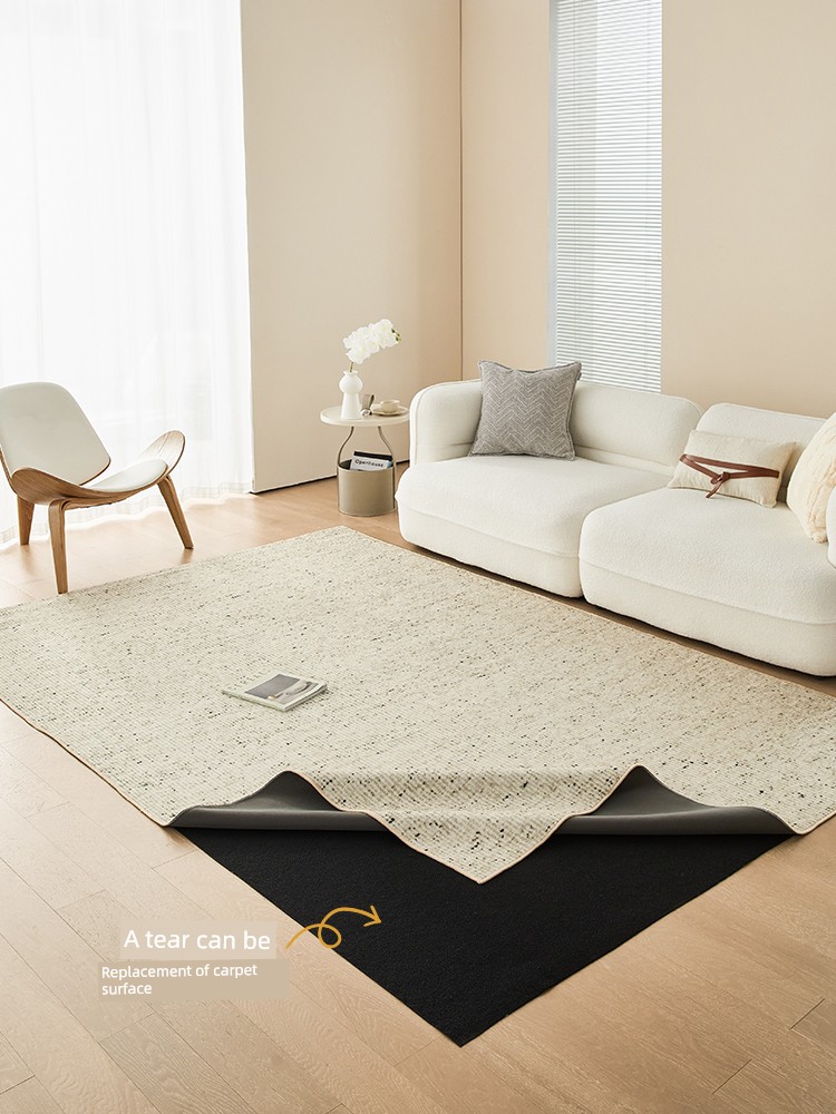 [Double-Layer Removable and Washable Machine Wash] Carpet Living Room 2025 New Arrival Bedroom Bedside Blanket Bruloman
