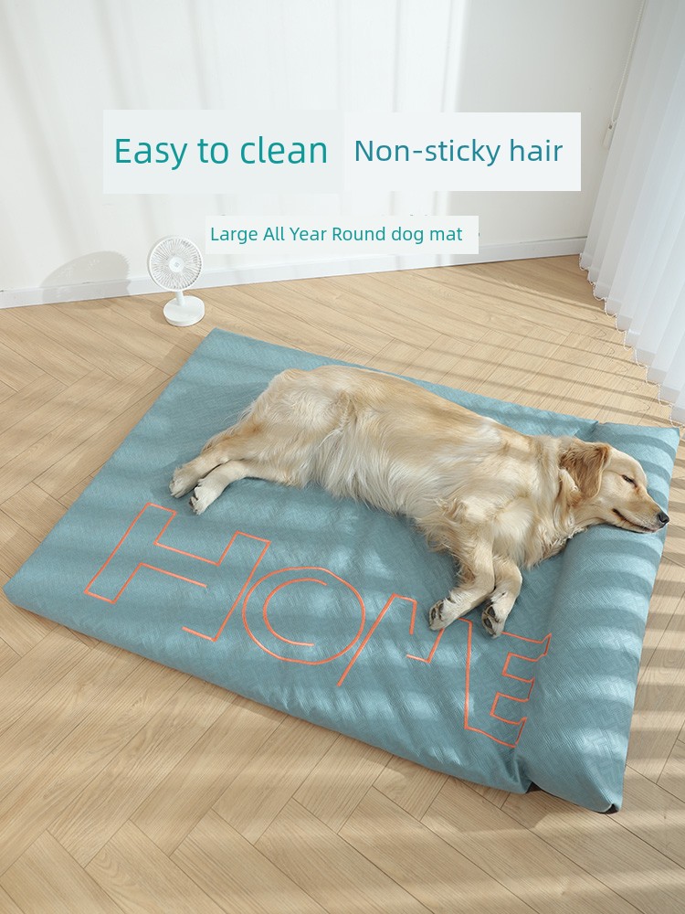 Dog Bed Sleep Dog Mat Dog Bed Mattress Pet Supplies Removable and Washable Large Dog Kennel All Year Round Neutral Dog Bed