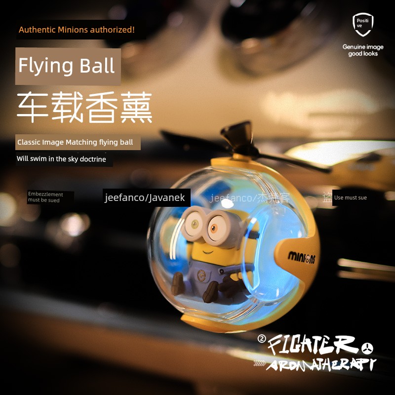 Minions Air Conditioning Outlet Cartoon Car Aromatherapy