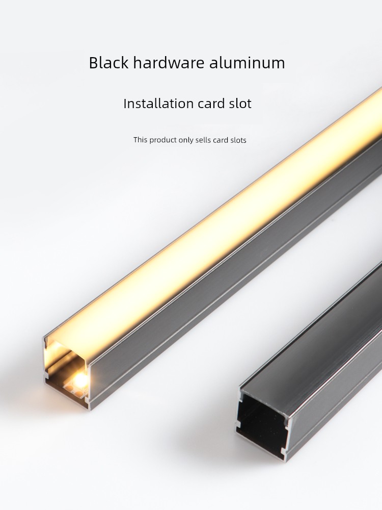 LED Ceiling Profile Ceiling Linear Titanium Lamp Slot