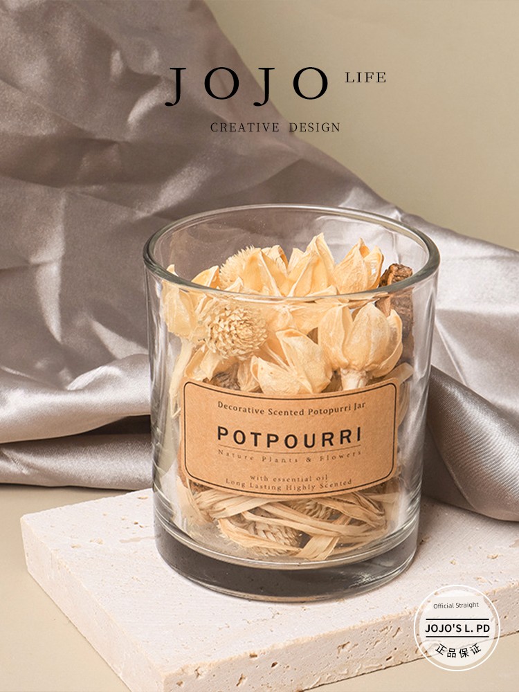 Jojo's L. Pd. Mr. Grocery. Cinnamon Fire-Free Aromatherapy Cup Ins Style Fragrance Fragrance Decoration | Purple Tea