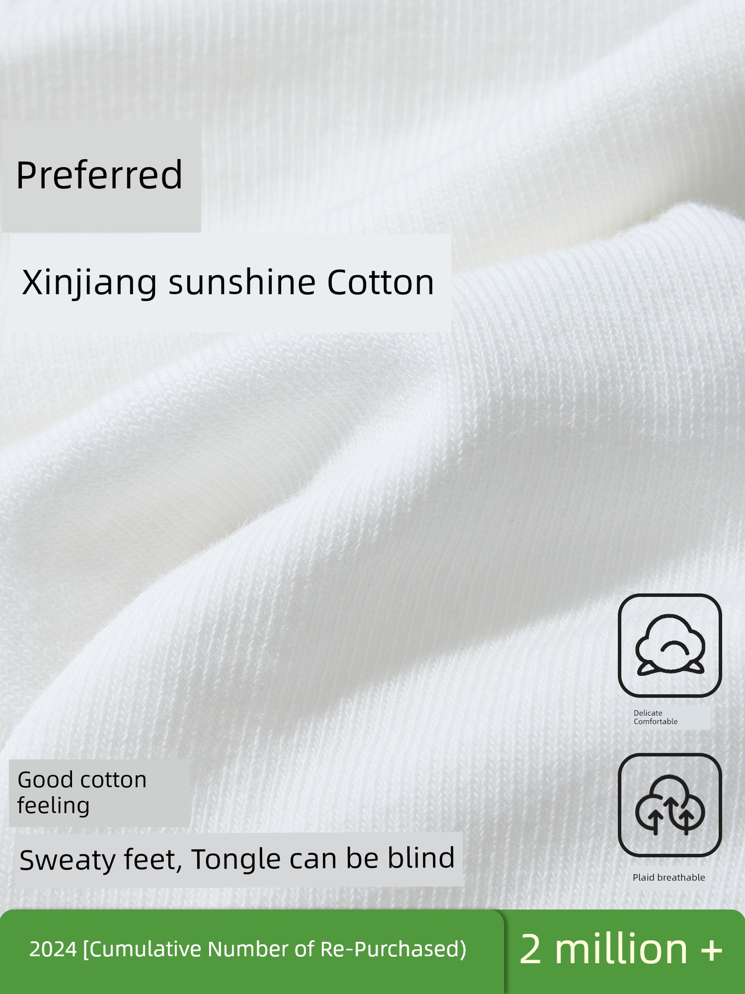 Men Thin Pure Cotton Sweat-Absorbent Black Summer Socks