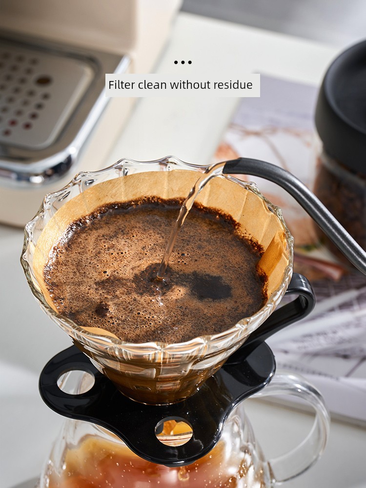 Hand Made Coffee Filter Paper Disposable Fan-Shaped V60 Coffee Powder Filter Paper Drip American Coffee Maker Cone Filter Paper