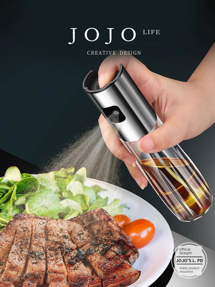 Jojo's L. Pd. Gru. Fuel Injector Air Fryer Oil Dispenser Spray Glass Kitchen For Home | Xi Ru