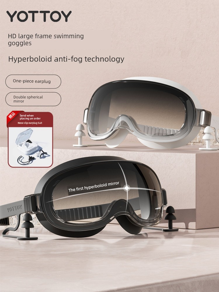 Large Frame Anti-Fog Myopia Diving Goggles