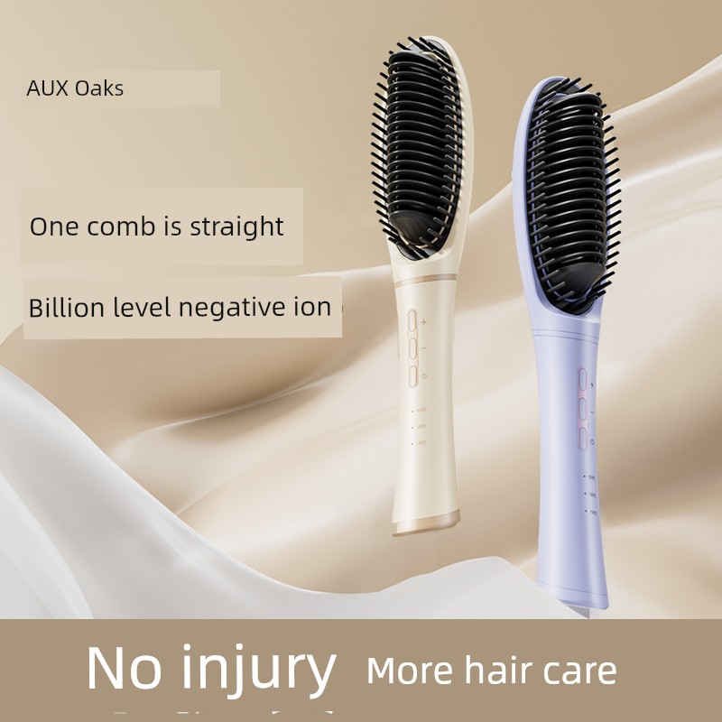 Ox Anion Straight Comb Does Not Hurt Hair Straightening Dual-Use Electric Comb Hair Straighter Comb Straight Hair Fantastic