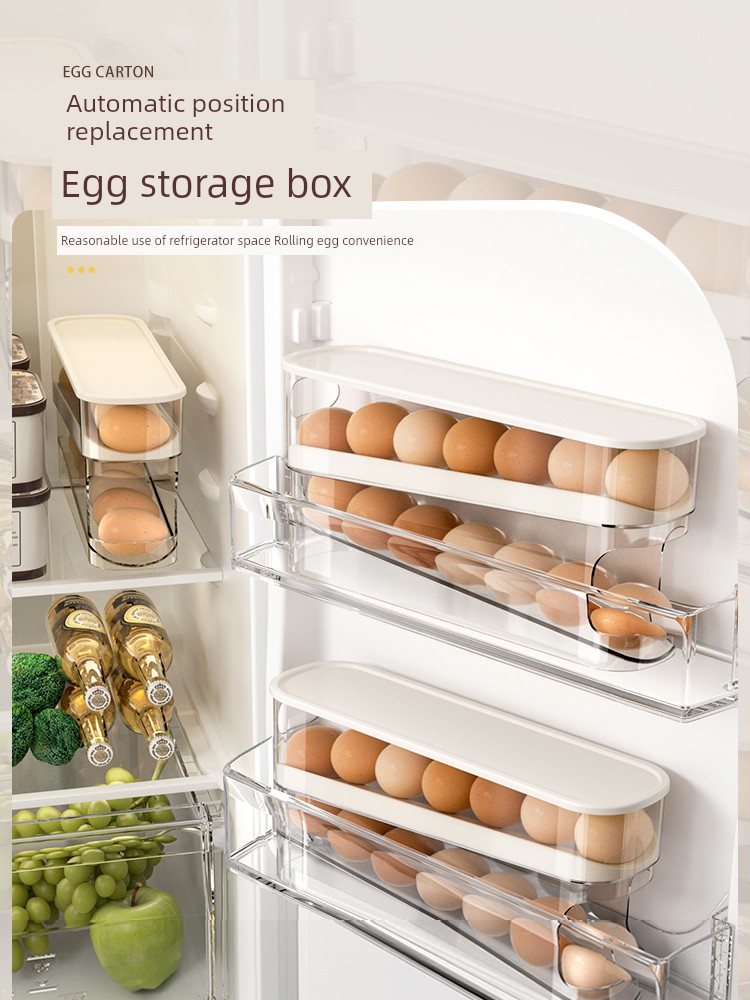 Storage Box Refrigerator Special Side Door Organize Fantastic Eggs