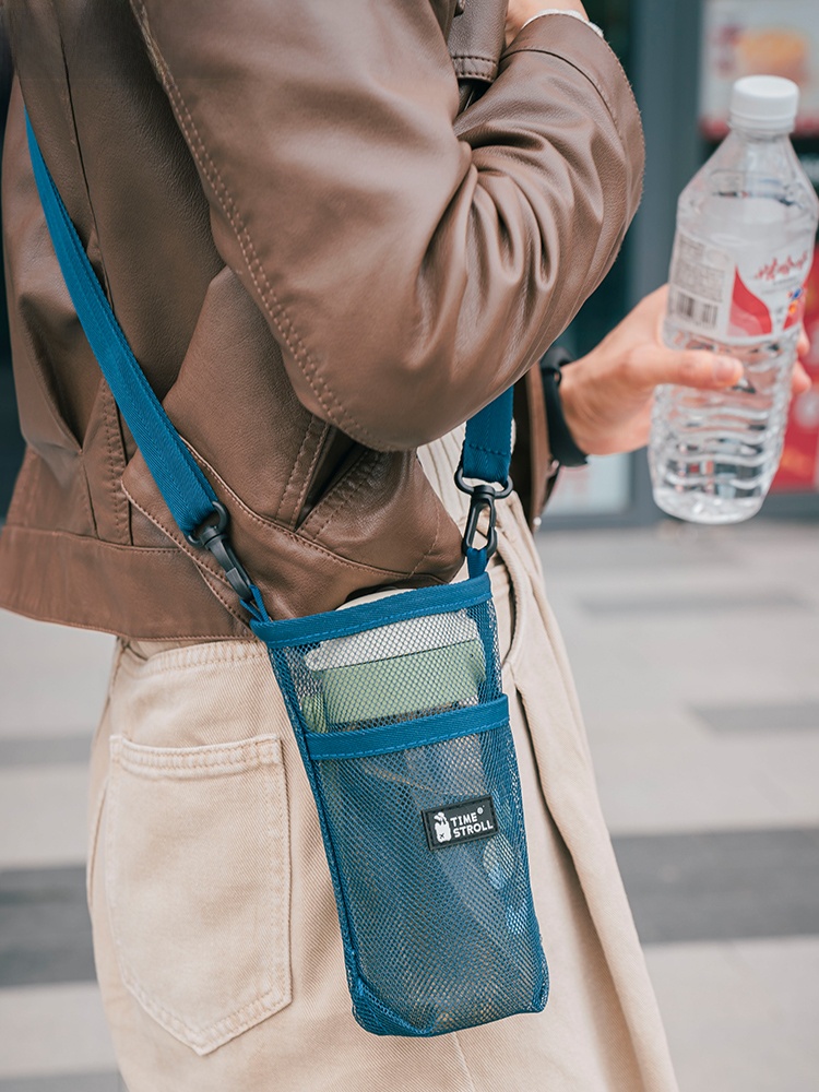 Kids Drop Proof Insulation Large Capacity Strap Water Bottle Pouch