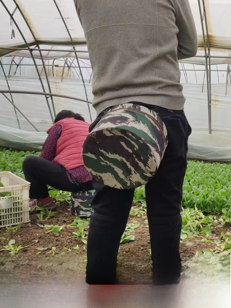 Kai Xiu Movable Working Foam Tea Picking Stool Greenhouse
