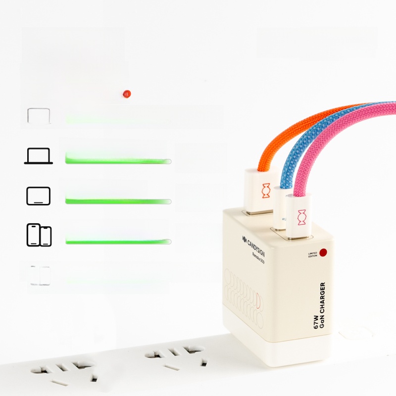 Sugar Factory 67W IPhO Gallium Nitride Charger