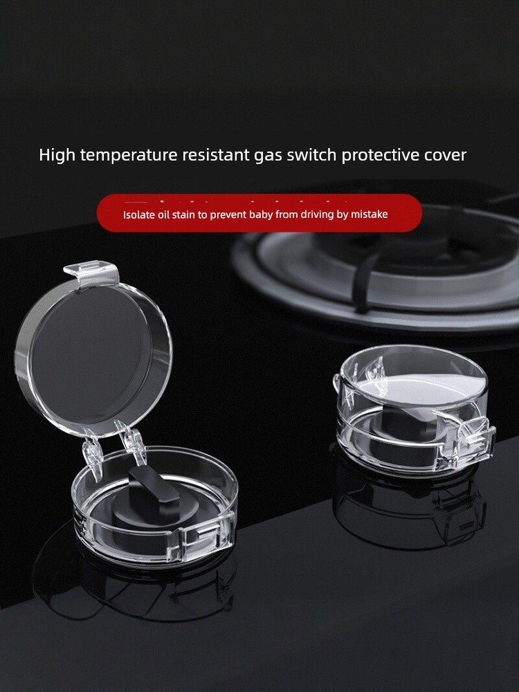 Gas Stove Switch Protective Cover Gas Stove Ignition Button High Temperature Resistant Oil Proof Kitchen Natural Gas Integrated Kitchen Knob