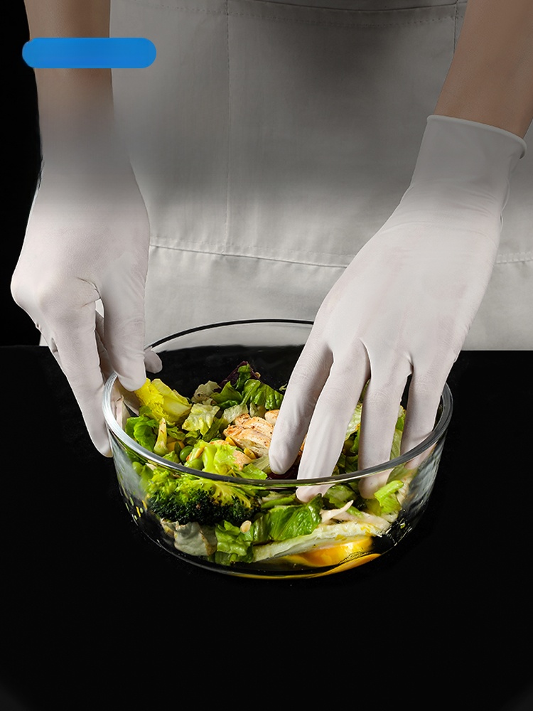 100 PCs Boxed PVC Food Grade Disposable Gloves