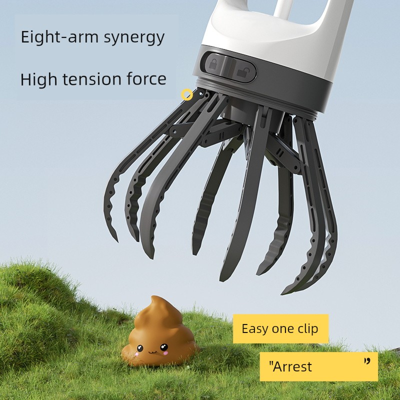 Dog Pooper Scooper Shovel Shit Pet Going out Dog Shit Cleaning Tool Pick up Shit Garbage Bag Walking Dog Poop Picking Handy Gadget