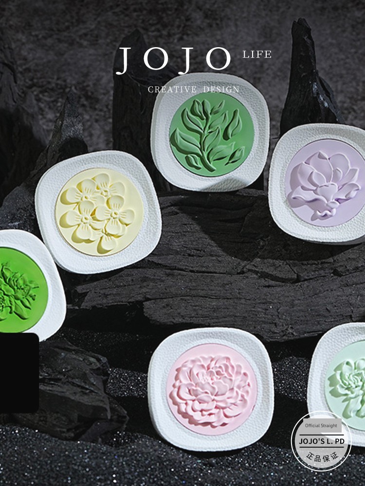 Jojo's L. Pd. Mr. Grocery. Gardenia Car Air Outlet Aromatherapy Gypsum Fragrant Stone | Positive Tip