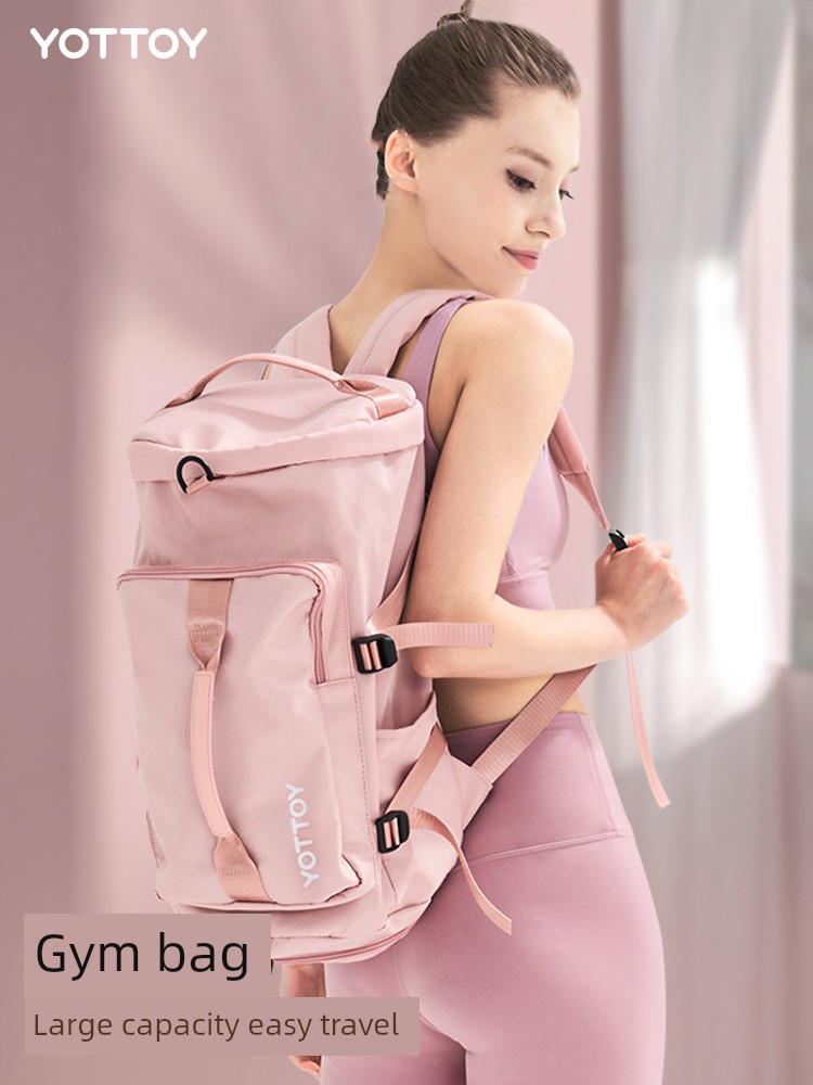 British Large Capacity Men's and Women's Sports and Fitness Yoga Bag Business Trip Travel Luggage Bag Lightweight Storage Backpack Cross-Body