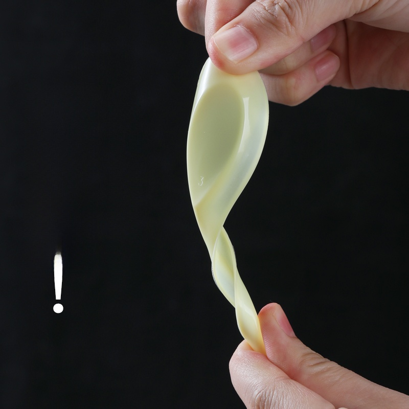 Disposable Spoon Plastic Rice Spoon Takeaway Fast Food Soup Spoon Small Spoon Transparent Commercial Tableware Individually Packaged New Arrival