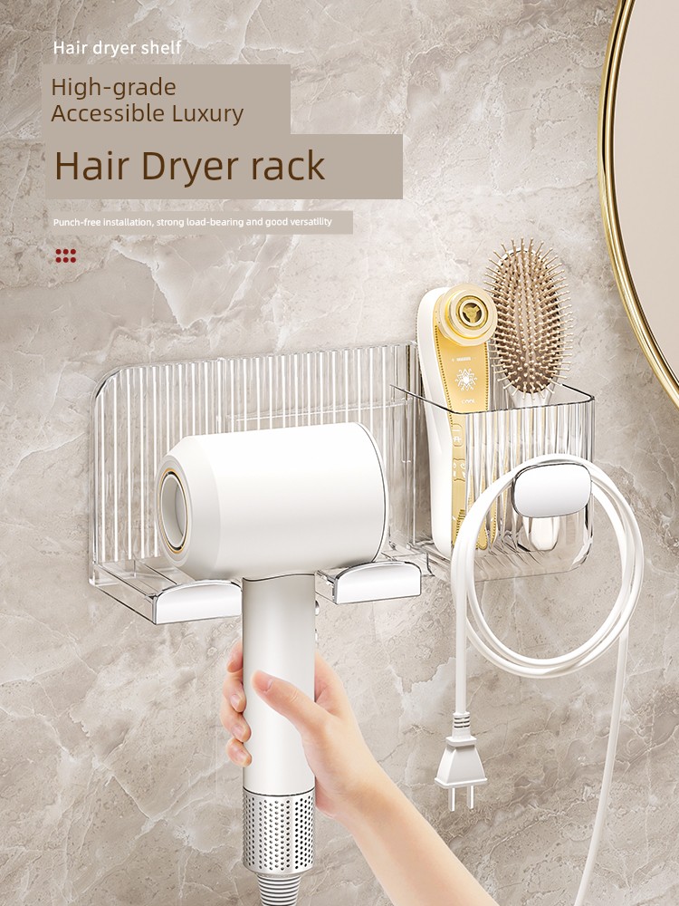 Dyson Punch-Free Wall-Mounted Hair Dryer Rack