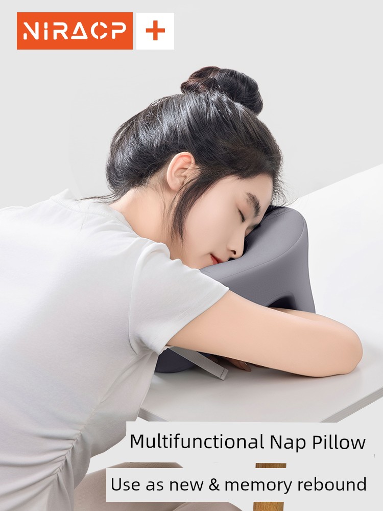 Office Siesta Pillow Lunch Break Artifact Sleep Kids Memory Foam Primary School Girls Stomach Sleeping on Desk Sleeping Neck Pillow