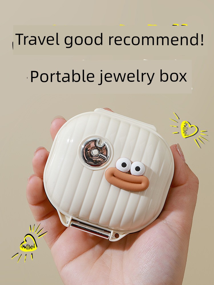 Portable Ring Small Exquisite Mini Jewelry Box