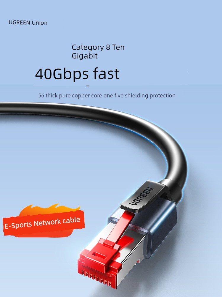 Eight Gigabit Router Broadband E-Sports Green Network Cable