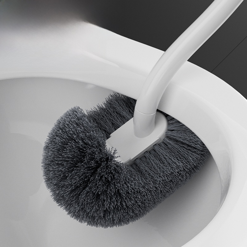 Toilet Brush For Home No Dead Angle 2024 New Arrival Toilet Toilet Brush Bathroom Wall-Mounted Durable Deep