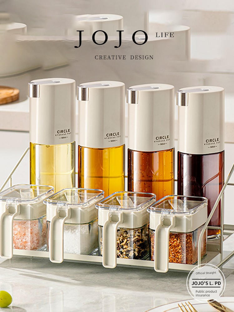 Jojo's L. Pd. Mr. Grocery. Suit Kitchen Spice Box Salt Seasoning Box Storage Box | Interval