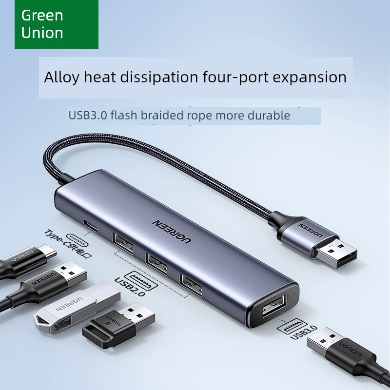 Green Plug Power Supply Tablet Desktop USP Extender