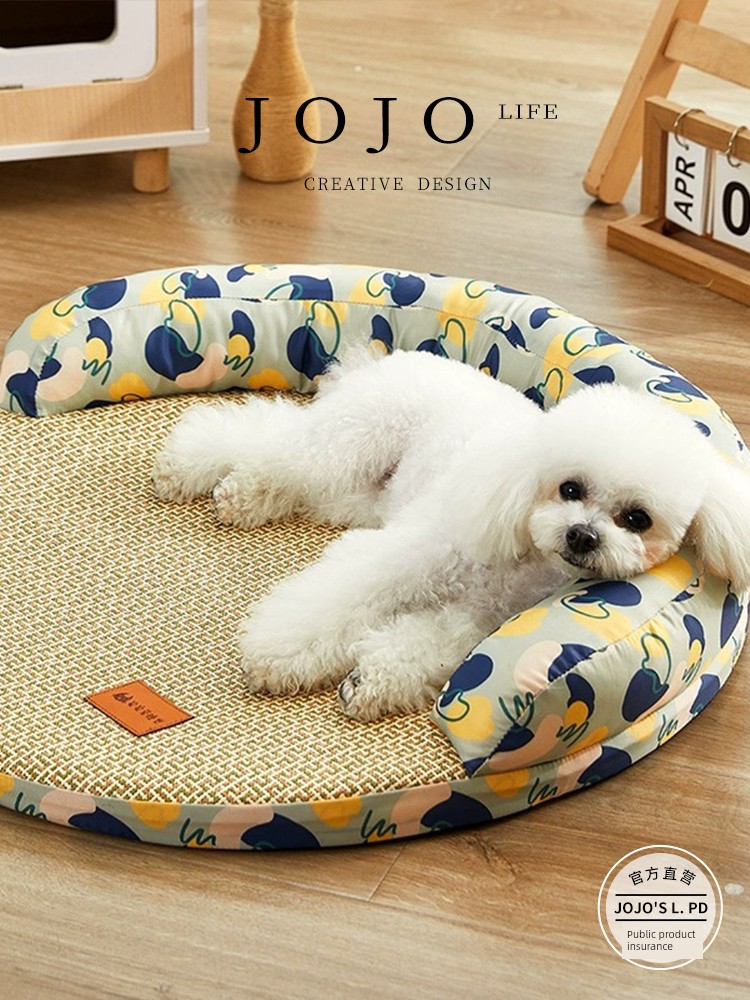 Jojo's L. Pd. Edge. Cat Mat Summer Sleep Rattan Mat Summer Mat Mat Cat Nest | Reading Edge