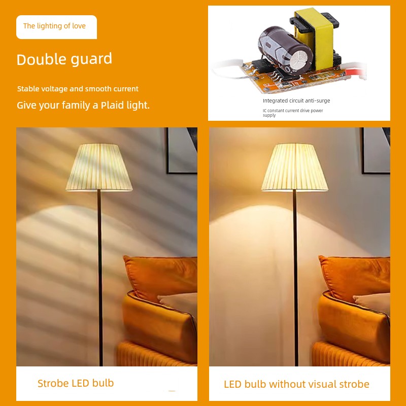 Super Bright LED Bulb Globe 3W Energy-Saving Small Screw For Home E14 Spiral Mouth 5w7w10 Watt Yellow Warm Light Lighting Lamp