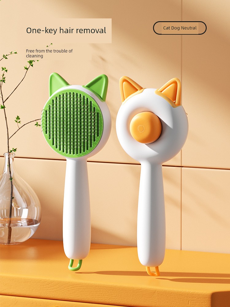 Cat Comb Cat Hair Comb Hair Brush Special Dog Cat Dog Fur Cat Petting Needle Comb Cleanup Artifact Pet All Products