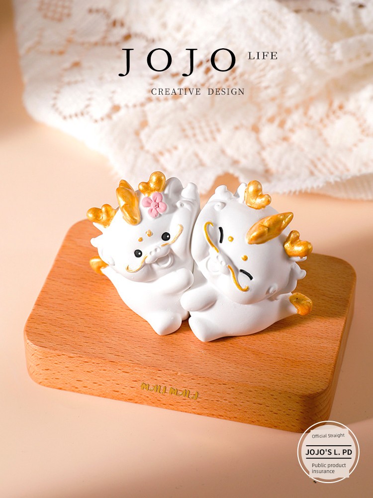 Jojo's L. Pd. Variable. Car Fragrant Stone Aromatherapy to Dragon Ornaments Essential Oil in Car | Variable