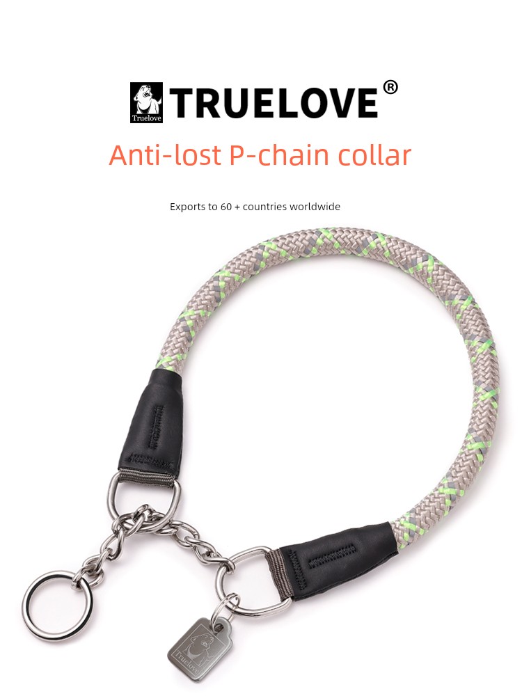 Truelove Half P Chain Explosion-Proof Golden Retriever Dog