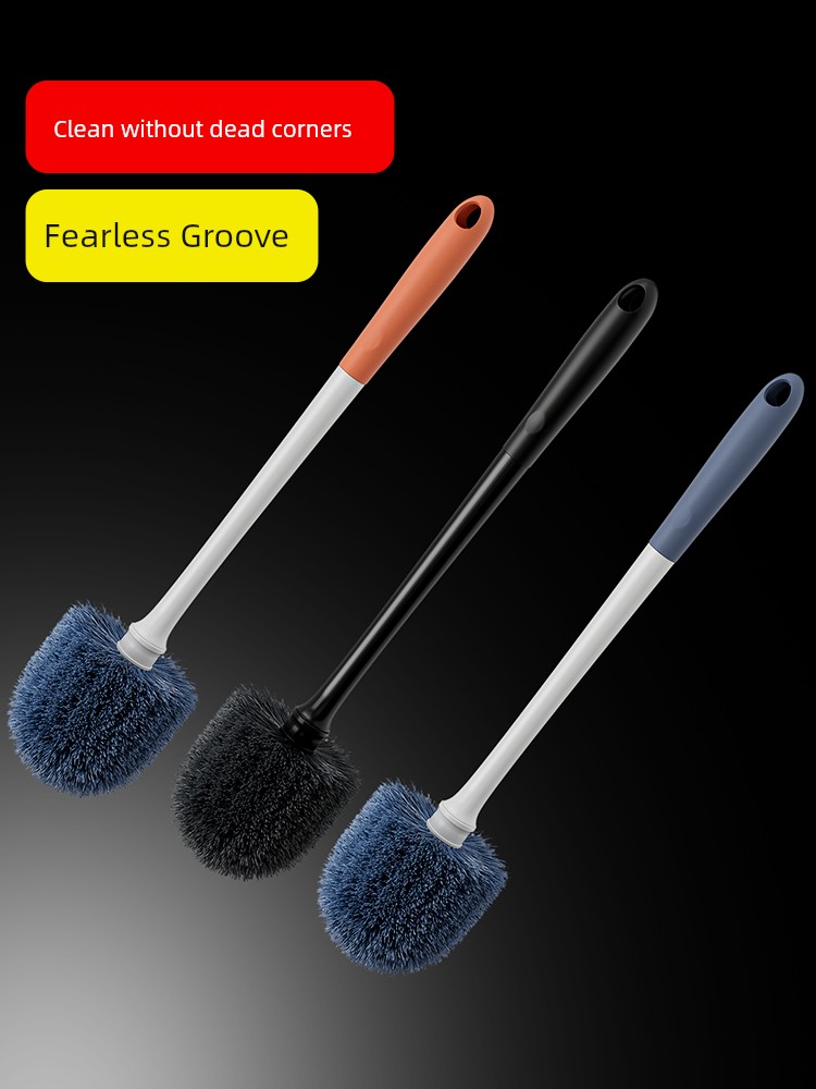 Toilet Brush No Dead Angle Home Wall Mount Toilet Washing Toilet New Arrival Cleaning God Long Handle Toilet Brush Device 2024